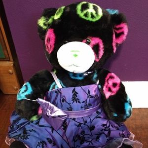 Build-A-Bear Workshop Peace Bear w/outfit